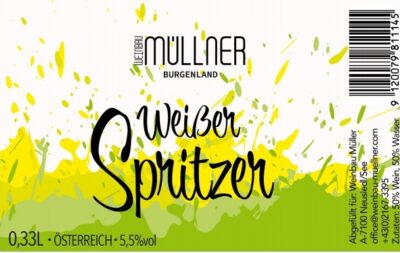 Weißer Spritzer 0,33l. 12er Paket